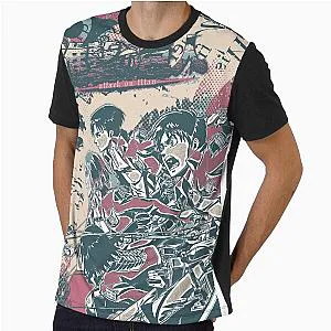 Attack on Titan - Shinzou to Sasageyo Graphic T-Shirt