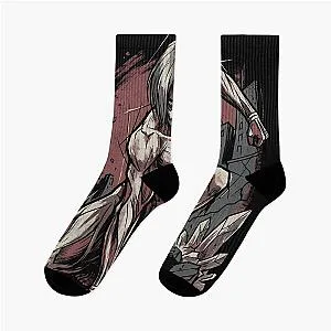 Attack on Titan Annie Leonhart Anime Manga Graphic T-Shirt Socks