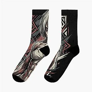Attack on Titan Annie Leonhart Anime Manga Graphic Tee Socks