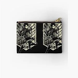 Attack on Titan Levi Ackerman Anime Zipper Pouch