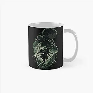 Levi Ackerman Silhouette Poster Attack on Titan Classic Mug