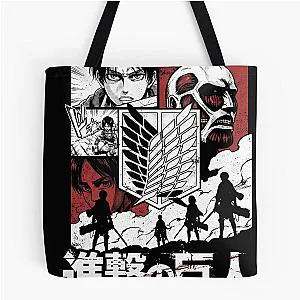Attack on Titan Anime Manga Graphic Tote Bag