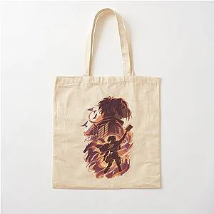 Hange Zoe Silhouette Attack on Titan Science Art Tote Bag