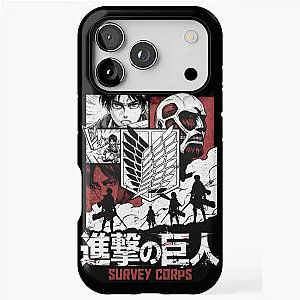 Attack on Titan Anime Manga Graphic iPhone Case