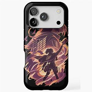 Hange Zoe Silhouette Attack on Titan Science Art Case