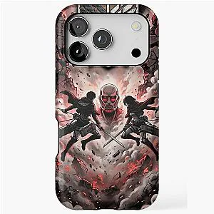 Attack on Titan Scout Regiment Battle Graphic Tee AOT Inspired Streetwear iPhone Case