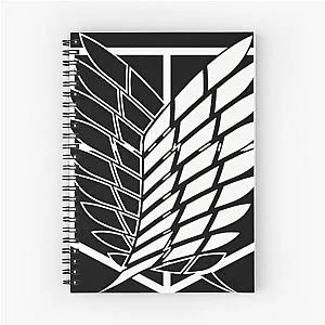 Attack On Titan Wings Of Freedom Spiral Notebook