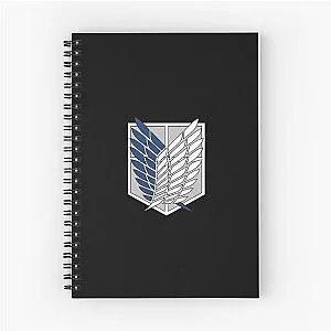 Wings of Freedom Upgraded Attack on Titan Emblem Spiral Notebook