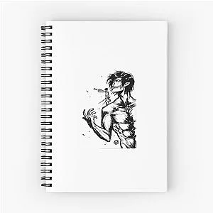Attack on Titan Eren Yeager Dark Anime Spiral Notebook
