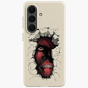 TITAN COLOSSAL WALL ATTACK ON TITAN Fanart for Samsung Galaxy Soft Case