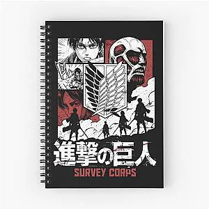 Attack on Titan Manga Graphic Tee Notebook
