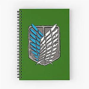 Survey Corps Attack on Titan Spiral Notebook