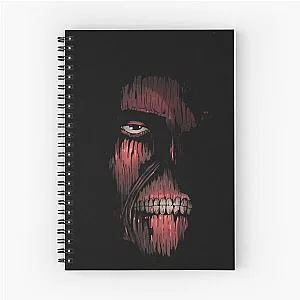 Attack on Titan: The Titan Inside the Wall Spiral Notebook