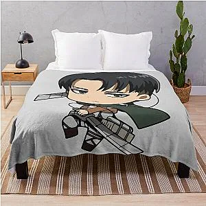 Levi Attack on Titan Throw Blanket