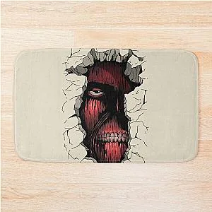 Titan Colossal Wall Attack on Titan Fanart Bath Mat