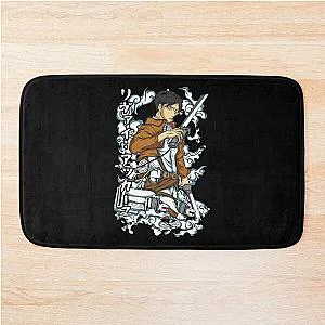 Eren Yeager Attack on Titan Bath Mat