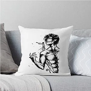 Attack on Titan Eren Yeager Dark Anime Throw Pillow