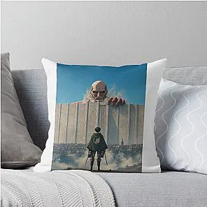 Attack on Titan Throw Pillow