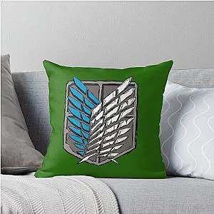 Survey Corps Attack on Titan Throw Pillow
