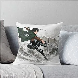 Levi Attack on Titan Throw Pillow