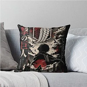 Attack on Titan Wings of Freedom Scout Regiment Throw Pillow