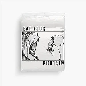 Eat Your Protein Anime Attack on Titan Duvet Cover
