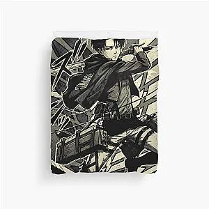 Attack on Titan Levi Ackerman Gear Anime Shirt Duvet Cover