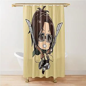 Hange Zoe Attack on Titan Shower Curtain