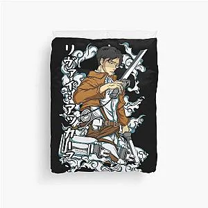 Eren Yeager Attack on Titan Duvet Cover