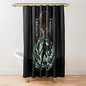 Attack on Titan Eren Yeager Shower Curtain