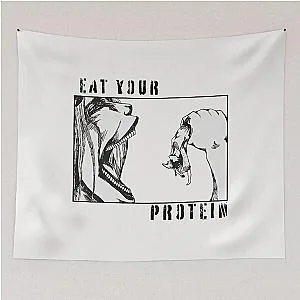 Eat Your Protein Attack on Titan Tapestry