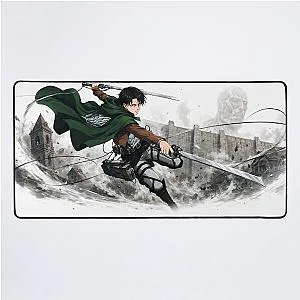 Levi Attack on Titan Desk Mat