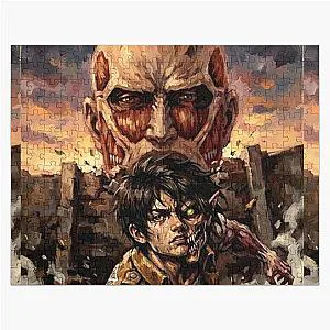 Attack on Titan Dark Fantasy Fine Art Tribute Jigsaw Puzzle