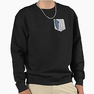 Wings of Freedom Upgraded Attack on Titan Emblem Pullover Sweatshirt