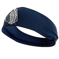 Attack On Titan Hat Cap - Wings Of Freedom Headban/Sports Sweat-absorbent Headscarf