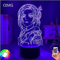 Attack On Titan Lamps - Annie Leonhart 3D Led Lamp