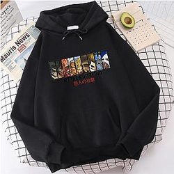 Attack On Titan Hoodies - Attack On Titan Graphic New Fleece Unisex Hoodies