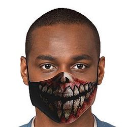 Attack On Titan Face Masks -  Jaw Titan V2 Premium Carbon Filter Face Mask