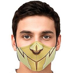 Attack On Titan Face Masks - Armored Titan Attack on Titan Premium Carbon Filter Face Mask