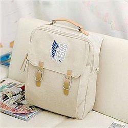 Attack On Titan Backpacks - Hot Anime Attack On Titan Canvas Preppy Style Backpack