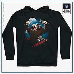 Attack On Titan Hoodies - Attack on Ozaru Custom Art Hoodie