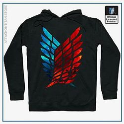 Attack On Titan Hoodies - Survey Corps Alternative Hoodie