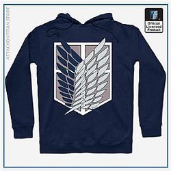 Attack On Titan Hoodies - Survey Corps Hoodie