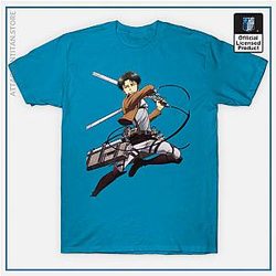 Attack On Titan T-shirts - Levi Ackerman Multicolored T-shirt