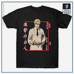 Attack On Titan T-shirts - Zeke Yeager Shadow Design T-shirt