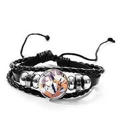 Attack On Titan Bracelets -Eren Levi Glass Art Bracelet