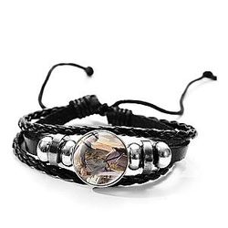 Attack On Titan Bracelets - Levi Ackerman Glass Art Bracelet