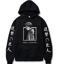 Attack On Titan Hoodies - Anime Attack On Titan Pullovers Fleece Male Hoodie