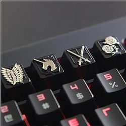 Attack On Titan Keycaps - Attack On Titan's Symbol KeyStone Keycap