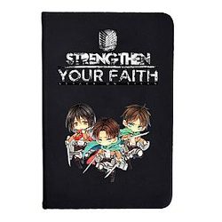 Attack On Titan Notebooks -  Chibi Levi, Eren And Mikasa Notebook